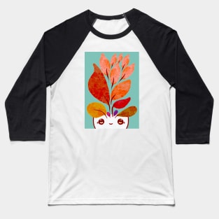 Cute Molar Plant illustration - for Dentists, Hygienists, Dental Assistants, Dental Students and anyone who loves teeth by Happimola Baseball T-Shirt